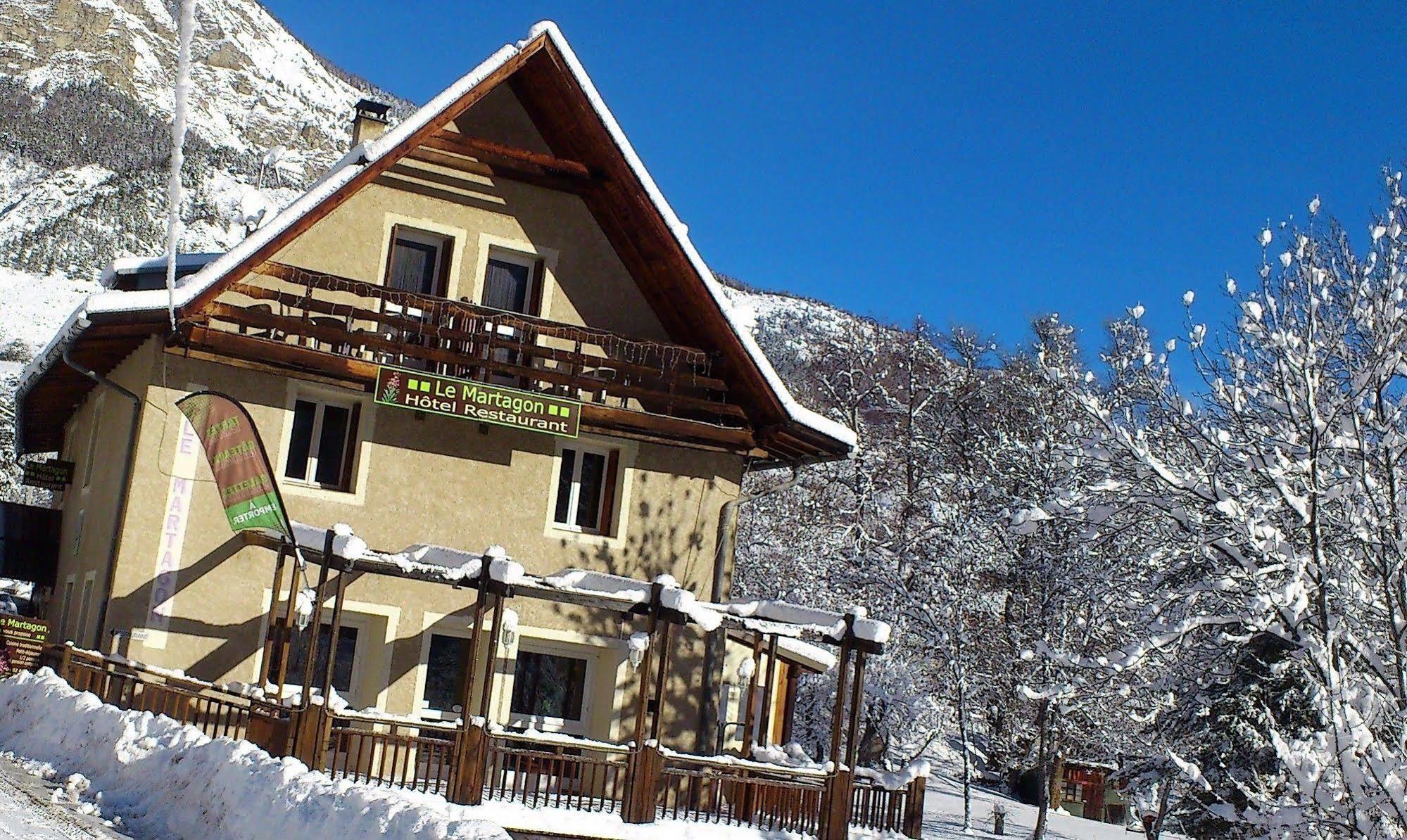 Hotel Le Martagon Villars-Colmars Екстериор снимка